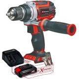 Einhell TP-CD 18/60 Li BL PXC + Starter Kit - Masina de gaurit si insurubat 60 Nm + Set 1 acumulator si incarcator Li-Ion 18 V 2.5 Ah