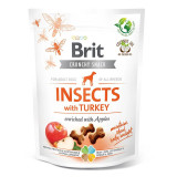 Brit Care Dog Crunchy Cracker Insecte cu Curcan &amp;amp; Mere 200 g