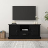 Comoda TV, negru, 100x35,5x45 cm, lemn prelucrat GartenMobel Dekor, vidaXL