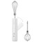 Mixer electric fara fir 13W, 3 viteze, accesorii incluse, incarcare USB-C, alb
