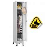 Vestiar metalic Premium cu picioare 1 usa 300x450x1920 mm (LxlxH), neasamblat, Extra Plus
