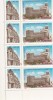 1998 LP 1446 a - 130 ANI CAMERA DE COMERT BLOC DE 4 TIMBRE CU VINIETE STANGA MNH, Nestampilat