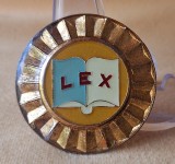 LEX Justitie - Barou - Procuror - Judecator din Romania, insigna magistratura