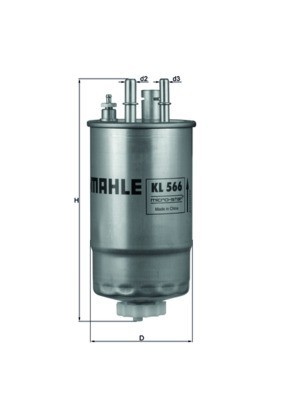 Filtru combustibil MAHLE KL566