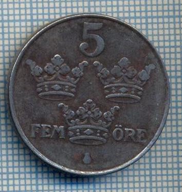 AX 64 MONEDA - SUEDIA - 5 ORE -ANUL 1950 -STAREA CARE SE VEDE foto