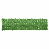 Cumpara ieftin Paravan de balcon, frunze verzi, 300x75 cm