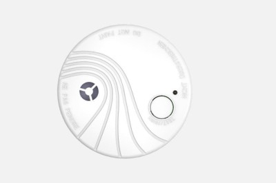 Detector de fum wireless Hikvision DS-PDSMK-S-WE, frecventa operare: 868MHz, foto