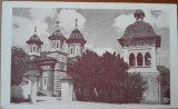 Carte postala, Manastirea Sinaia, perioada interbelica