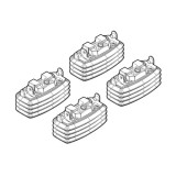 Kit montaj bare portbagaj C043 pentru Citroen C4 2005-2010 fixpoint