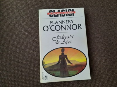 FLANNERY O CONNOR JUDECATA DE APOI RF2/1 foto