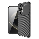 Husa pentru huawei nova 11 / nova 12s, carbonfiber, premium, black