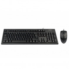 Kit mouse tastatura Comfort A4Tech KR-8520D , USB , Negru foto