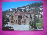 HOPCT 19017 LACUL OHRIDA -BISERICA SF SOFIA - OHRID / OHRIDA- COMUNITATE MAJORITAR ROMANEASCA -AROMANI !!!- MACEDONIA DE NORD - -NECIRCULATA
