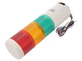 Coloană de Semnalizare LED Roșu/Ambră/Verde QTG70MLF-BZ-3-24-RAG