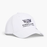 Cadillac F1 șapcă de baseball official Teamline Replica white F1 Team 2026 - Universal pentru adulți