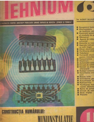 C10356 - REVISTA TEHNIUM, 11/1973 foto