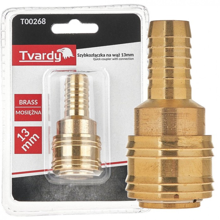 Cuplaj mama din alama, 13 mm, Tvardy T00268