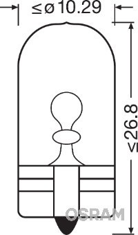 OSRAM 2845 ORIGINAL Bec, semnalizator
