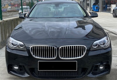 Capace oglinda tip BATMAN BMW Seria 5 F10 (2013-2017) Piano Black foto