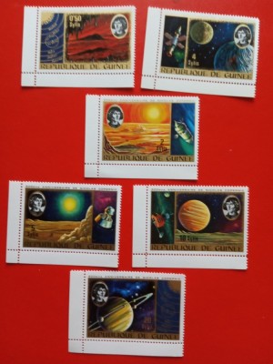 GUINEA, SPACE COPERNIC - SERIE COMPLETĂ MNH foto