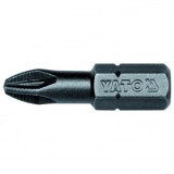 Set biti, 50 buc, PZ1, 1/4&rdquo;x25mm, Yato YT-7810