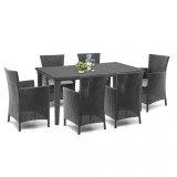 Cumpara ieftin Set mobilier de grădină Futurowa 6+1, grafit