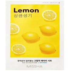 Missha Airy Fit &ndash; Mască facială sub formă de foaie Lemon