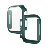 Cumpara ieftin Husa ecran smartwatch, Hoco, Pentru Apple Watch 7/8 WS3, Sticla, 41mm, Verde