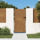 vidaXL Poartă pentru grădină, 85x175 cm, oțel corten