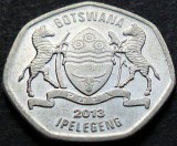 Cumpara ieftin Moneda exotica 25 THEBE - BOTSWANA, anul 2013 * cod 4245 A, Africa