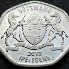 Moneda exotica 25 THEBE - BOTSWANA, anul 2013 * cod 4245 A