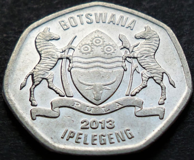 Moneda exotica 25 THEBE - BOTSWANA, anul 2013 * cod 4245 A foto