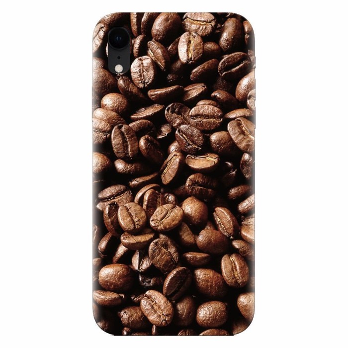 Husa silicon pentru Apple Iphone XR, Coffee Beans