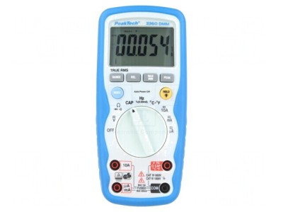 Multimetru digital LCD True RMS IP67 foto