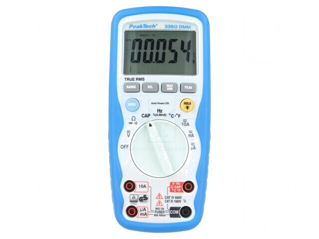 Multimetru digital LCD True RMS IP67