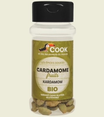 Cardamom intreg bio 25g Cook foto