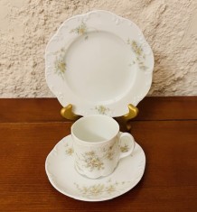 SET DE 3 PIESE DIN PORTELAN FIN- MARCAJ CLASSIC ROSE- ROSENTHAL GROUP
