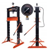 Presa hidraulica, capacitate 20 tone, cu piston glisant si manometru, interval de lucru 0-1020 mm, Kraft