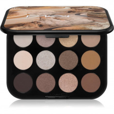 MAC Cosmetics Connect In Colour Eye Shadow Palette 12 shades paletă cu farduri de ochi culoare Unfiltered Nudes 12,2 g