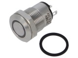 Comutator Anti-Vandalism ONPOW 2 Poziții SPST 2A 36V IP65 ON/OFF - Model ONPOW6312F-10ZE/J/G/12V/S