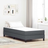 Cumpara ieftin Saltea cu arcuri pocket gri &icirc;nchis medie 90x190x20 cm textil