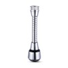 Prelungitor universal flexibil 360&deg;, ABS/Inox, 2 x 150 x 35 mm, Argintiu, Oem
