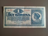 Bancnotă Ungaria 1 korona 1920 VF