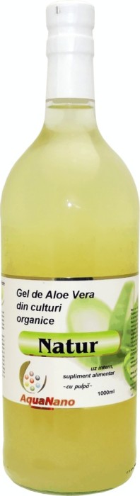 Gel de Aloe Vera din Culturi Organice, Aquanano Gel de Aloe Vera din Culturi Organice, Aquanano