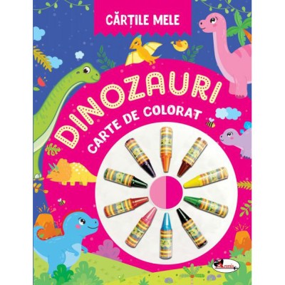 Cartile mele de colorat. Dinozauri foto