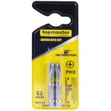 Topmaster 338710 - Set capete de insurubare PH3 2 bucati