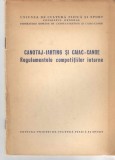 Canotaj-iahting si caiac-canoe Regulamentele competitiilor interne Ed. U.C.F.S.