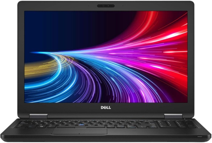 Laptop Second Hand Dell Latitude 5580, Intel Core i7-7820HQ 2.90 - 3.90GHz, 8GB DDR4, 256GB SSD, 15.6 Inch Full HD Touchscreen, Tastatura Numerica, We