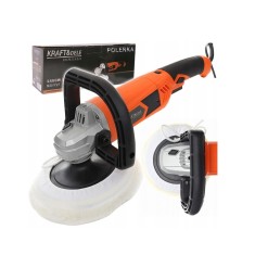 Masina de polisat, polizor unghiular electric, 2500 W, 180 mm, 500-3300 rpm, Kraft