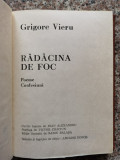 Radacina De Foc (cartonata) - Grigore Vieru ,553762, Univers